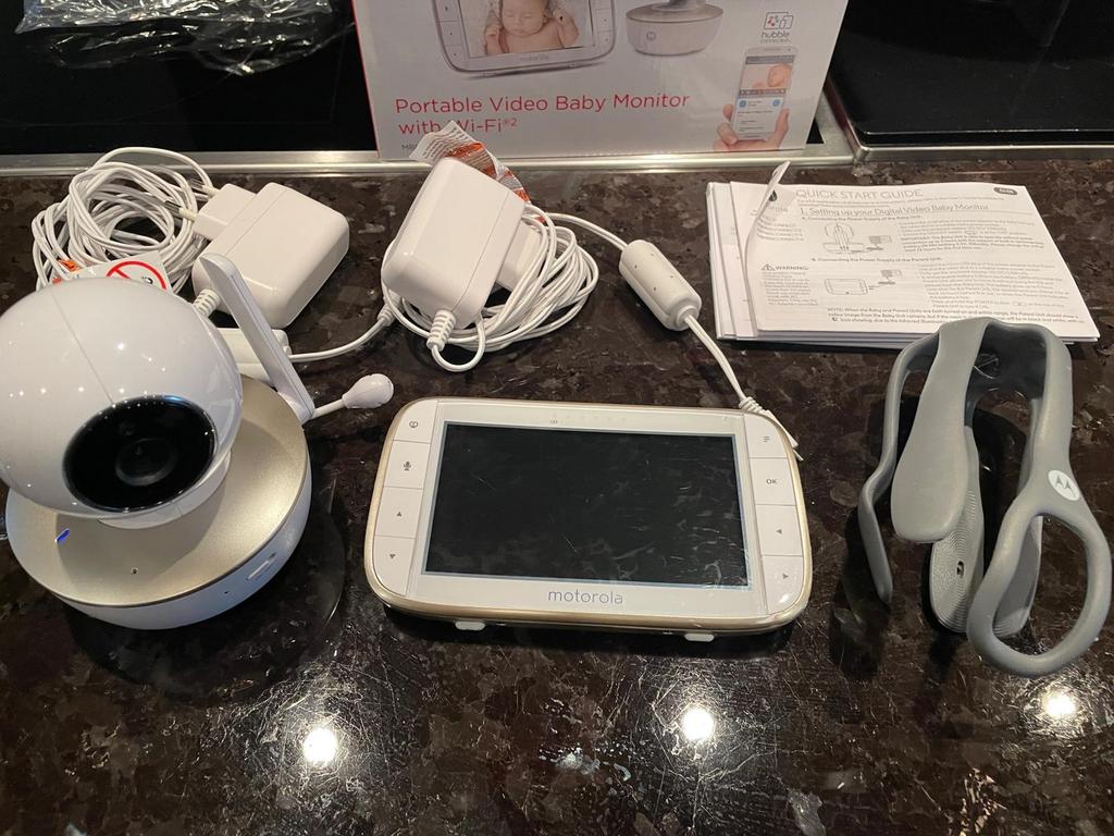 Motorola Babyfoon met Camera, Kinderen en Baby's, Babyfoons, Ophalen of Verzenden, Gebruikt, 250 meter of meer, Camera
