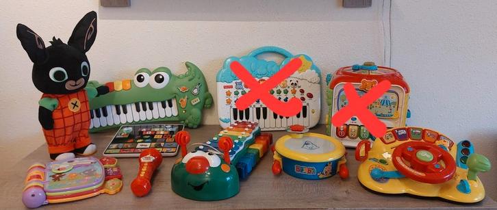 Speelgoed baby allerlei (Vtech en Fisher-price), Kinderen en Baby's, Speelgoed | Overig, Zo goed als nieuw, Jongen of Meisje, Ophalen of Verzenden