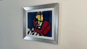 Herman Brood "IK" Zeefdruk Gesigneerd met Certificaat Brood beschikbaar voor biedingen