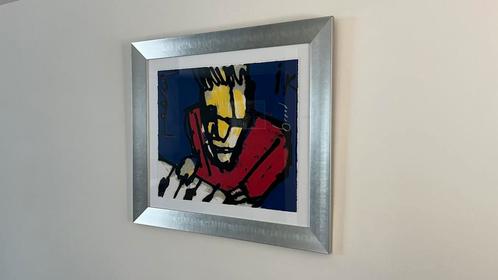 Herman Brood "IK" Zeefdruk Gesigneerd met Certificaat Brood, Antiek en Kunst, Kunst | Litho's en Zeefdrukken, Ophalen