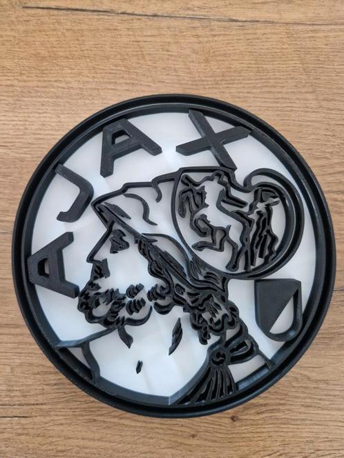 Uniek 3d AJAX logo, Verzamelen, Sportartikelen en Voetbal, Nieuw, Beeldje of Poppetje, Ajax, Ophalen of Verzenden