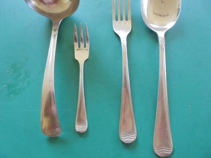 gero zilmeta 527 golfje diversen, Huis en Inrichting, Keuken | Bestek, Rvs of Chroom, Ophalen of Verzenden