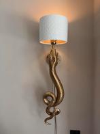 2x Richmond Interiors Wandlamp Snake - Gouden Slangenlamp, Ophalen of Verzenden, Zo goed als nieuw, Metaal