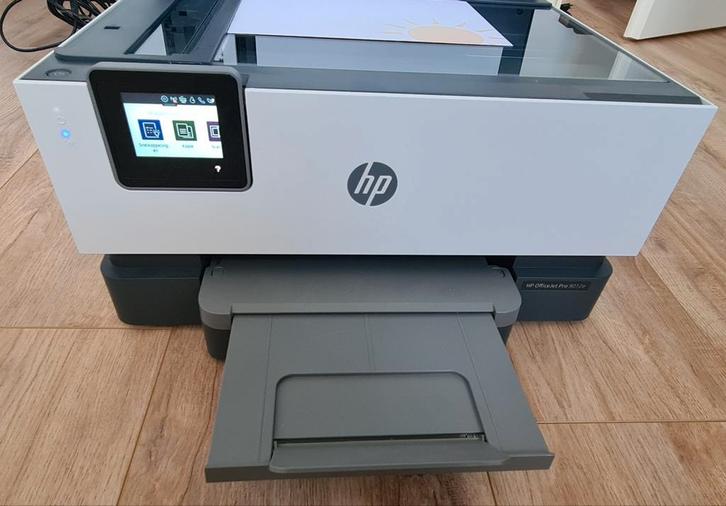 HP OfficeJet Pro 9010e all-in-one printer scanner kopie fax, Computers en Software, Printers, Zo goed als nieuw, All-in-one, Scannen