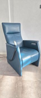 Sta-op stoel van leder incl. massage functie, Prominent, Huis en Inrichting, Fauteuils, Ophalen, Zo goed als nieuw, Minder dan 75 cm