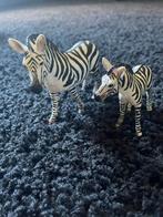 Schleich zebra moeder en kind, Ophalen, Zo goed als nieuw