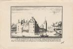 WARMOND Kasteel Huys Warmont (slappe kaart 1953 gr.f.), Verzenden, 1940 tot 1960, Gelopen, Zuid-Holland
