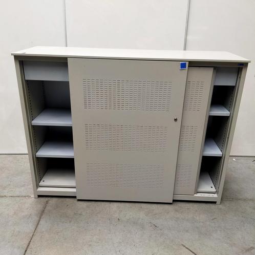 Metalen akoestische schuifdeurkast merk Voortman - 123x160x5, Huis en Inrichting, Kasten | Overige, Gebruikt
