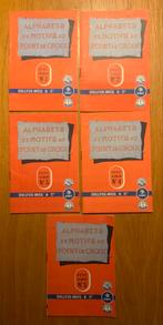 5 DMC Borduurpatronen Miniboekjes - Vintage borduren, Ophalen of Verzenden, Gebruikt, Handborduren, Patroon