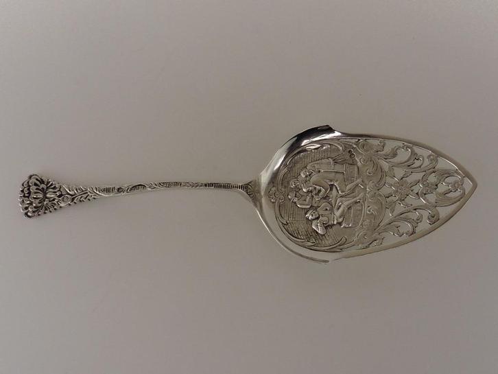 Zilveren taartschep                                      Z96, Antiek en Kunst, Antiek | Goud en Zilver, Zilver, Ophalen of Verzenden
