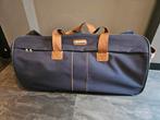 Samsonite reistas / kledinghoes met wieltjes, 30 cm of meer, Blauw, Zo goed als nieuw, Wieltjes