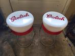 Twee grosch bijzet-tafeltjes, Ophalen, Gebruikt, Overige typen, Grolsch