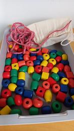 Speelgoed, Rijgkralen, Kinderen en Baby's, Speelgoed | Houten speelgoed, Ophalen, Zo goed als nieuw, Overige typen