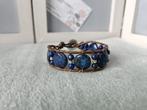 Rundleren wrap armband natuurstenen kralen "Juliez Handmade", Sieraden, Tassen en Uiterlijk, Armbanden, Ophalen of Verzenden, Nieuw