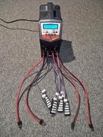 RC Plus Cube Quad 100 lipo lader, 4 lipo's tegelijk opladen, Ophalen of Verzenden, Zo goed als nieuw
