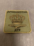 5x5 borstembleem Afghanistan ATF, Verzamelen, Embleem of Badge, Nederland, Luchtmacht, Verzenden