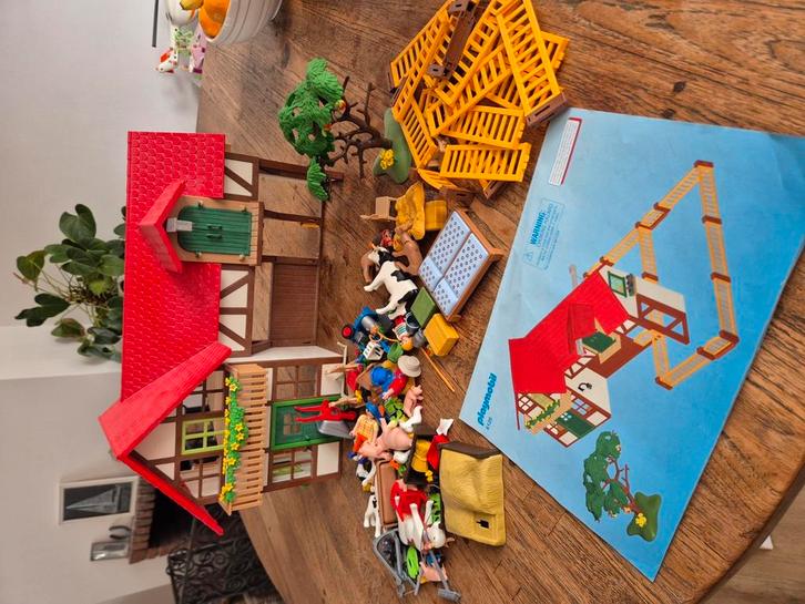 Playmobil grote boerderij 6120, Kinderen en Baby's, Speelgoed | Playmobil, Gebruikt, Complete set, Ophalen