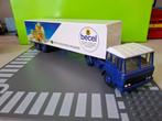 Lion Car - DAF 2800 Truck Becel [blauw] 1/50, Hobby en Vrije tijd, Modelauto's | 1:50, Ophalen of Verzenden, Zo goed als nieuw