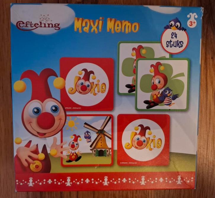 efteling  maxi memo memory  jokie jet carnaval festival, Kinderen en Baby's, Speelgoed | Kinderpuzzels, Zo goed als nieuw, 2 tot 4 jaar