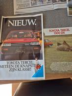 Toyota Tercel 1979 folder., Ophalen of Verzenden, Zo goed als nieuw, Toyota