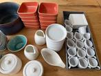 Diverse Porselein, suikerpot, kommetjes, sausbakjes, bordje, Huis en Inrichting, Ophalen, Zo goed als nieuw, Overige stijlen, Porselein