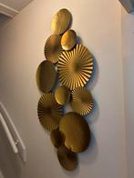 Gouden Wanddecoratie - Stijlvol en Modern, Huis en Inrichting, Woonaccessoires | Overige, Ophalen, Zo goed als nieuw