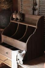 Gruttersbak sober met lade, Huis en Inrichting, Woonaccessoires | Overige, Www.jufbrocante.nl, Www.jufbrocante.nl, Nieuw, Ophalen of Verzenden