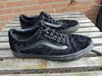 Vans 'fluwelen' Sneakers, zwart, maat 40,5, Zwart, Ophalen of Verzenden, Sneakers of Gympen, Gedragen