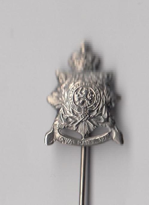Korps Mariniers embleem open staal speldje, Verzamelen, Militaria | Algemeen, Landmacht, Embleem of Badge, Nederland, Ophalen of Verzenden