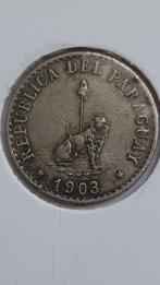 Mooie 20 Centavos 1903 Paraguay, Ophalen of Verzenden, Zuid-Amerika, Losse munt