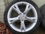 Originele audi S-line velgen 19 inch! Incl zomerbanden!, 255 mm, Velg(en), Zomerbanden, Ophalen