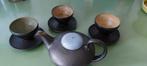 Jaren 50 theepot met kommetjes, Antiek en Kunst, Antiek | Keramiek en Aardewerk, Ophalen of Verzenden