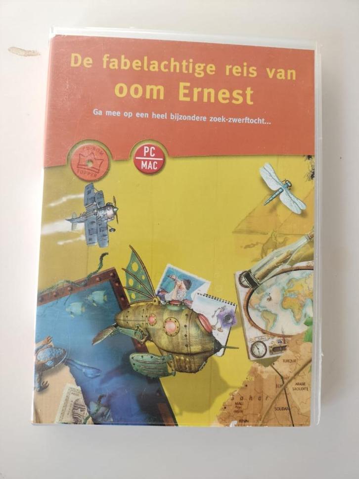Pc: De fabelachtige reis van oom Ernest, Spelcomputers en Games, Games | Pc, Gebruikt, Puzzel en Educatief, 1 speler, Vanaf 3 jaar