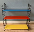 Vintage Tomado wandrek - kast retro wandmeubel metaal, Gebruikt, Onbekend, Ophalen of Verzenden, Onbekend