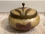 Messing cloisonne opbergdoos - dekseldoos - vintage, Verzenden