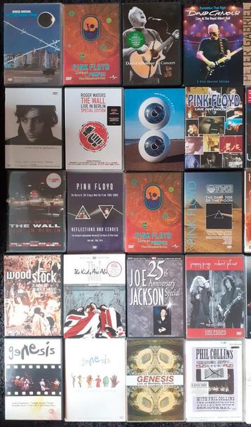 Collectie muziek-dvd's, 75 stuks, mooie titels beschikbaar voor biedingen