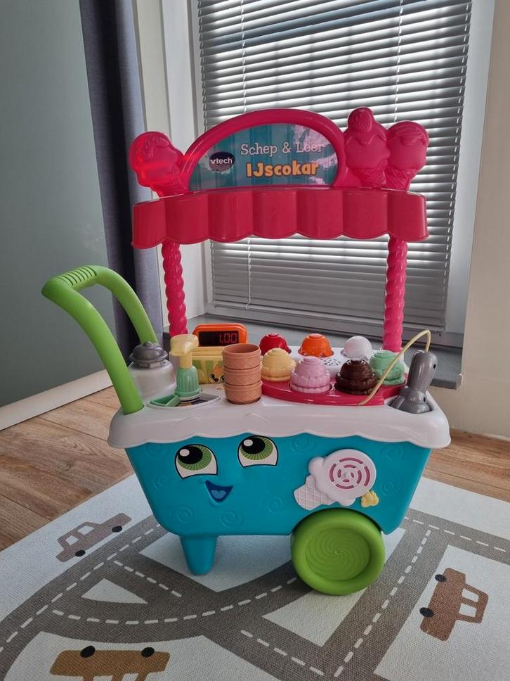 Vtech ijscokar in goede staat, Kinderen en Baby's, Speelgoed | Vtech, Zo goed als nieuw, Ophalen