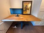 Massief houten tafel, Gebruikt, 50 tot 100 cm, Vijf personen of meer, 150 tot 200 cm