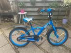 Blauwe cross fiets, Fietsen en Brommers, Fietsen | Crossfietsen en BMX, Ophalen, Gebruikt, Staal, 16 tot 20 inch