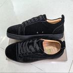 Christian Louboutin sneakers maat 43 – Zwart – Nieuw in doos, Christian Louboutin, Zwart, Nieuw, Ophalen of Verzenden