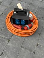 Handzaam 380 volt stroomverdeel kastje incl kabel en Gekeurd, Doe-het-zelf en Verbouw, Elektra en Kabels, Ophalen, Overige typen