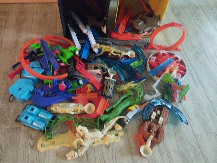 Hot wheels, Kinderen en Baby's, Speelgoed | Racebanen, Gebruikt, Handmatig, Hot Wheels, Ophalen of Verzenden