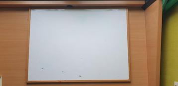 Whiteboard met stiften