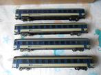 Märklin 4218 2x en 4219 2x, BLS rijtuigen Zwitserland, Hobby en Vrije tijd, Modeltreinen | H0, Wisselstroom, Treinset, Nieuw, Ophalen of Verzenden
