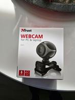Trust webcam ( nieuw ), Computers en Software, Webcams, Bedraad, Nieuw, Microfoon, Ophalen of Verzenden