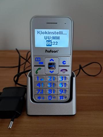 Profoon mobiele seniorentelefoon beschikbaar voor biedingen