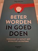 Stijn Bruers - Beter worden in goed doen, Ophalen of Verzenden, Zo goed als nieuw, Stijn Bruers