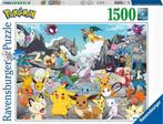 Ravensburger - Pokemon Classics - 1500 stukjes, Nieuw, Ophalen of Verzenden, 500 t/m 1500 stukjes, Legpuzzel