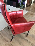 Montis chaplin eetkamer stoelen, Ophalen, Zo goed als nieuw, Leer, Vier