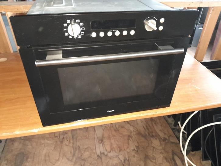NETTE PELGRIM MAC696MAT COMBVI OVEN/MAGNETRON TE KOOP, Witgoed en Apparatuur, Magnetrons, Gebruikt, Inbouw, Combimagnetron, 60 cm of meer